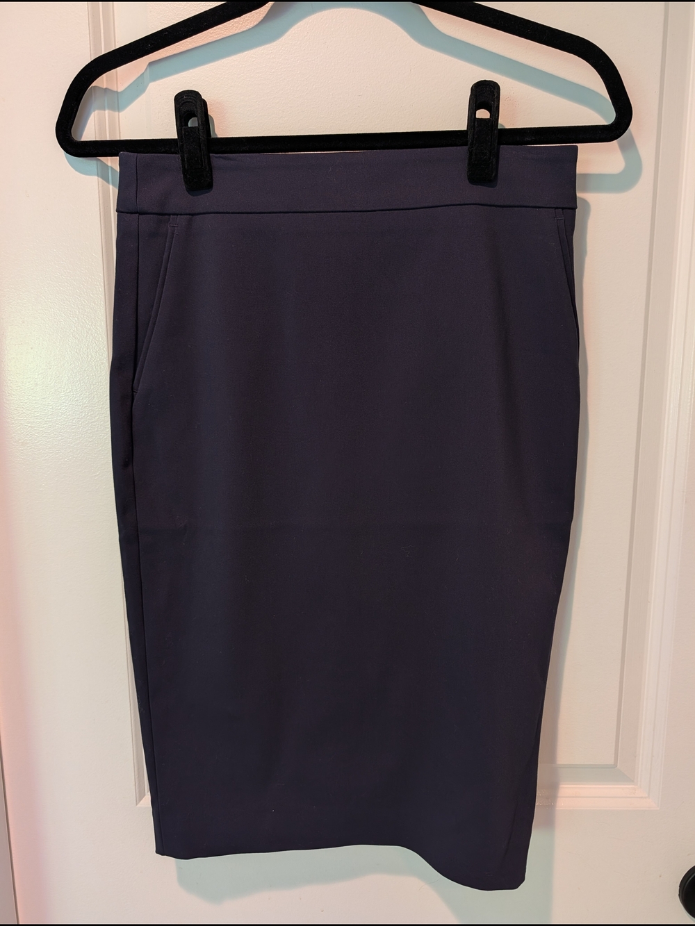 RW&CO Limitless Navy Pencil Suit Skirt NWT Size 2